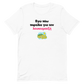 Ροζ Λουκουματζής Άσπρο T-Shirt